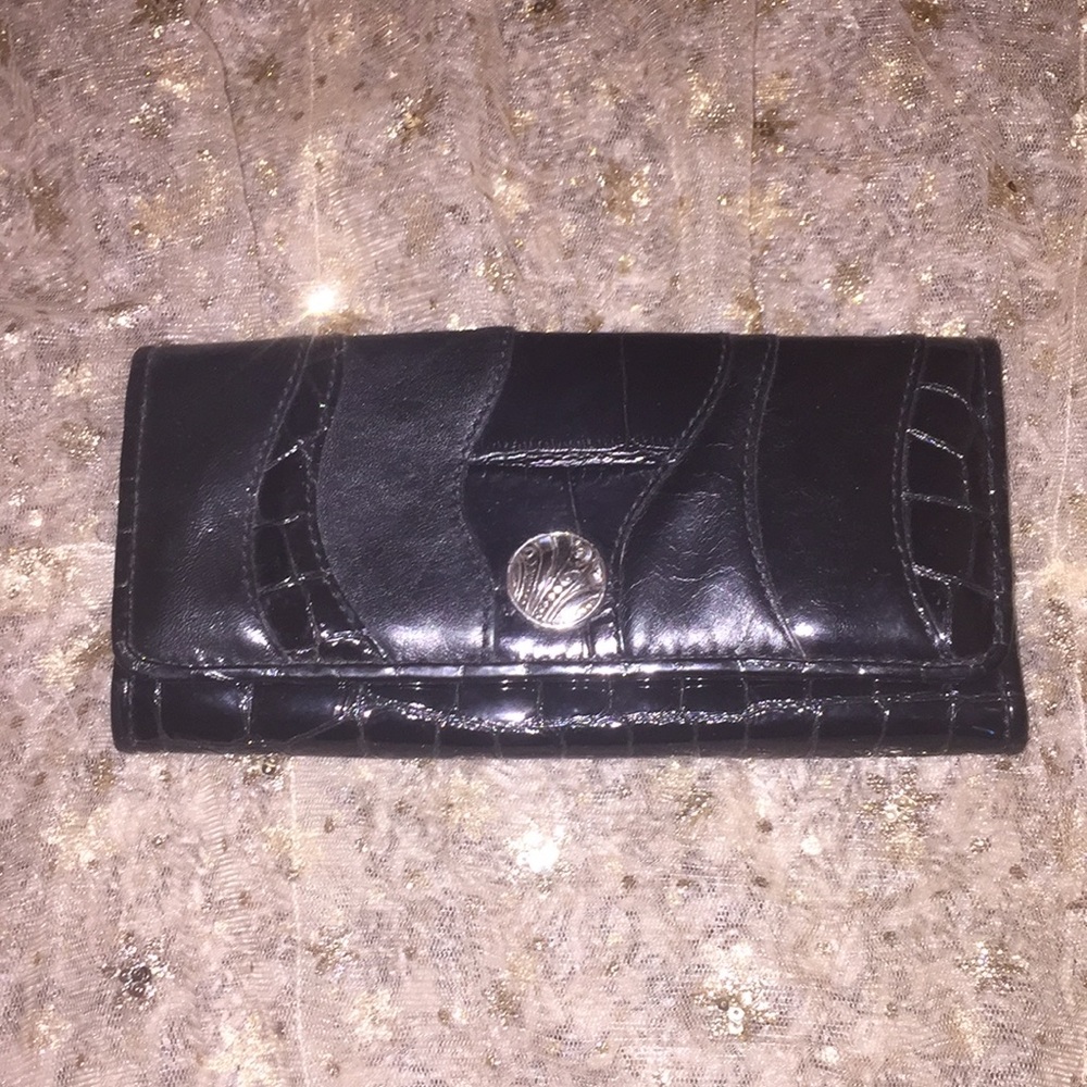 Brighton black leather wallet